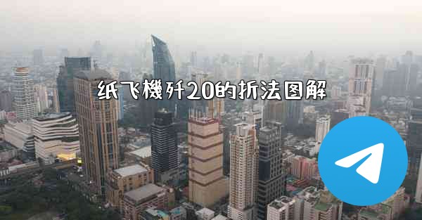 纸飞機歼20的折法图解