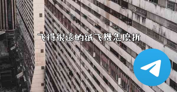 <b>飞得很遠的纸飞機怎麼折</b>