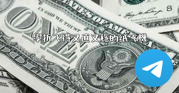 學折飞得又直又穩的纸飞機