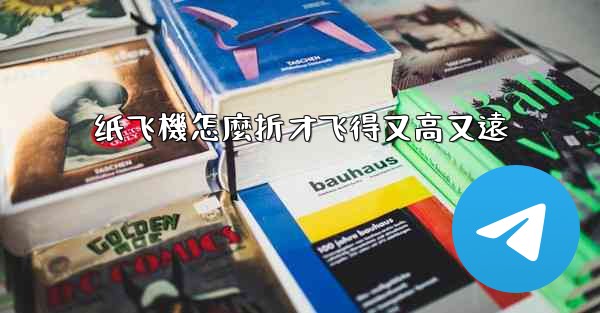 纸飞機怎麼折才飞得又高又遠