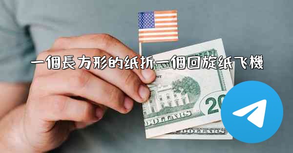 一個長方形的纸折一個回旋纸飞機