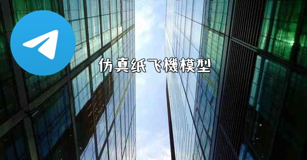 仿真纸飞機模型