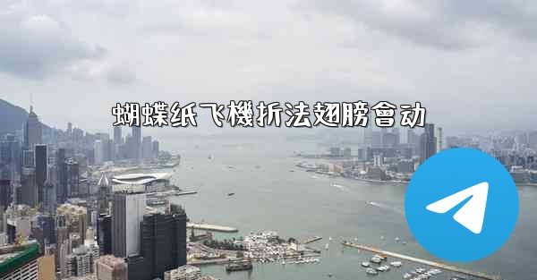 蝴蝶纸飞機折法翅膀會动