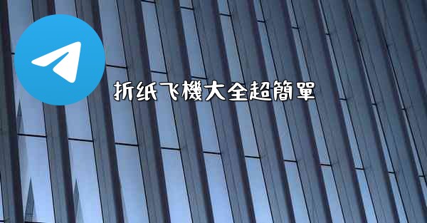 折纸飞機大全超簡單