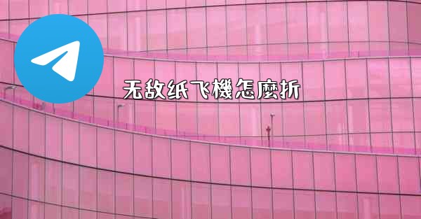 无敌纸飞機怎麼折