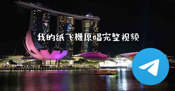 我的纸飞機原唱完整视频