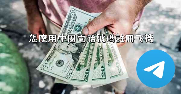 怎麼用中國電话號碼註冊飞機