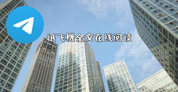 纸飞機全文在线阅读
