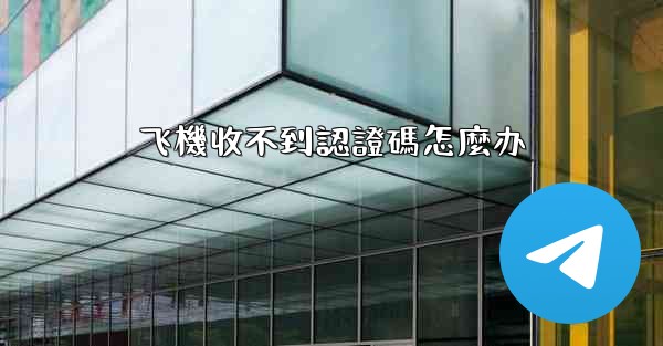 飞機收不到認證碼怎麼办