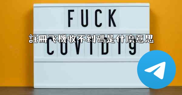 註冊飞機收不到碼是什麼意思