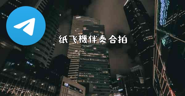 纸飞機伴奏合拍