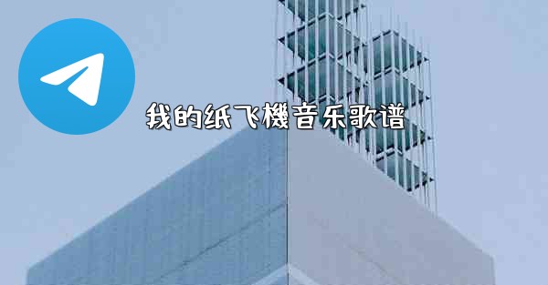 我的纸飞機音乐歌谱