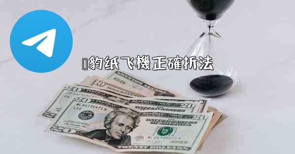 猎豹纸飞機正確折法