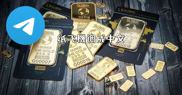 纸飞機调成中文