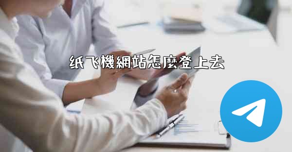 纸飞機網站怎麼登上去