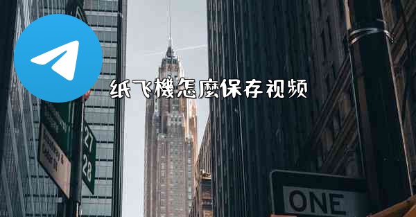 纸飞機怎麼保存视频