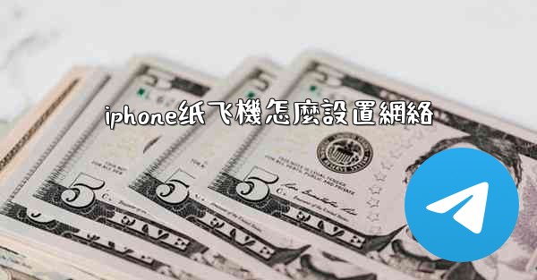 iphone纸飞機怎麼設置網絡