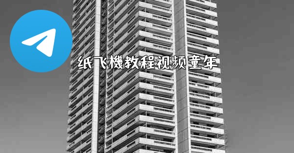 纸飞機教程视频童年
