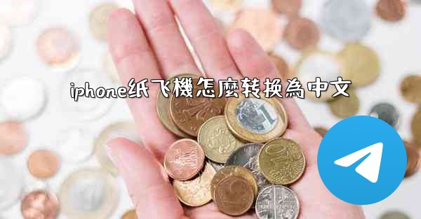 iphone纸飞機怎麼转换為中文