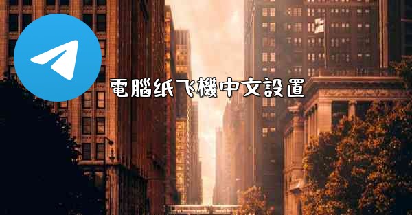 電腦纸飞機中文設置