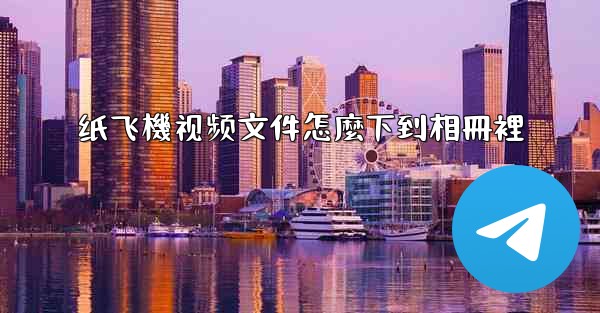 纸飞機视频文件怎麼下到相冊裡