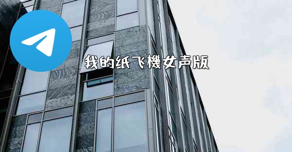 我的纸飞機女声版
