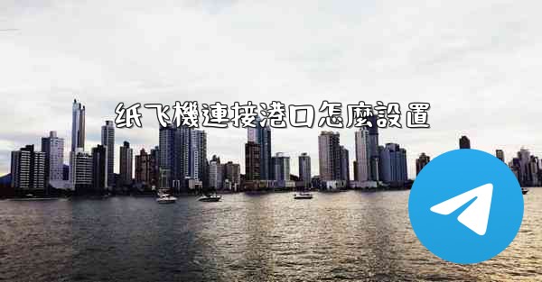 纸飞機連接港口怎麼設置