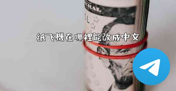 纸飞機在哪裡能改成中文