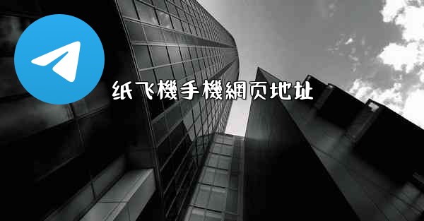 纸飞機手機網页地址