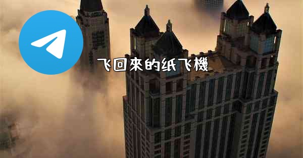 飞回來的纸飞機