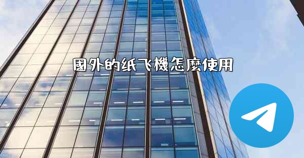 <b>國外的纸飞機怎麼使用</b>