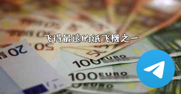 飞得最遠的纸飞機之一