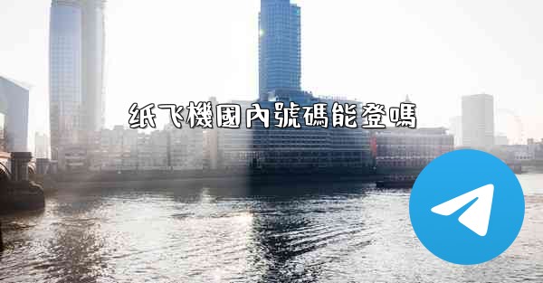 纸飞機國內號碼能登嗎