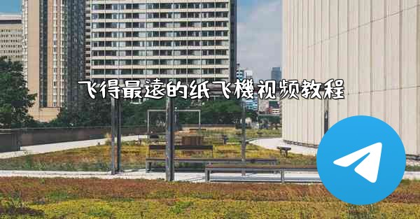 飞得最遠的纸飞機视频教程