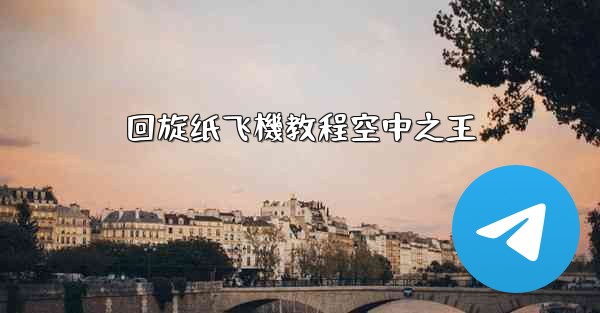 回旋纸飞機教程空中之王