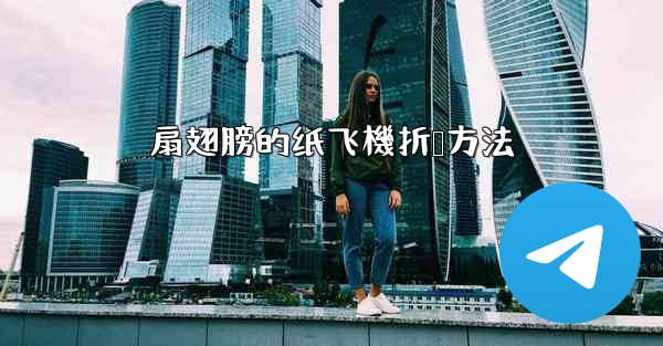 扇翅膀的纸飞機折叠方法