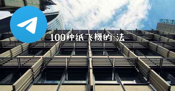 100种纸飞機的叠法
