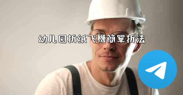 幼儿园折纸飞機簡單折法