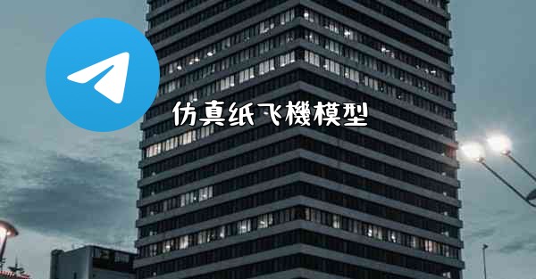 仿真纸飞機模型