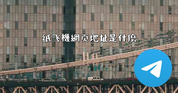 纸飞機網页地址是什麼