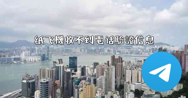 纸飞機收不到電话驗證信息