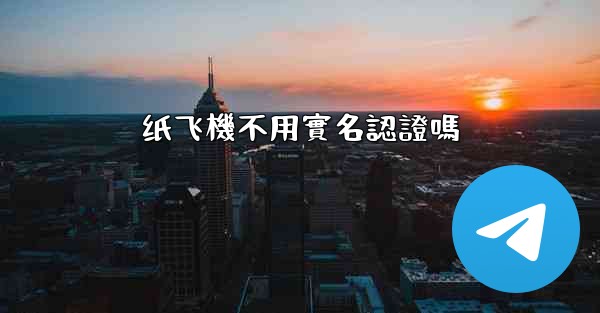 <b>纸飞機不用實名認證嗎</b>