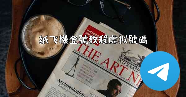 纸飞機登號教程虚拟號碼