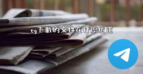 tg下載的文件在什麼位置