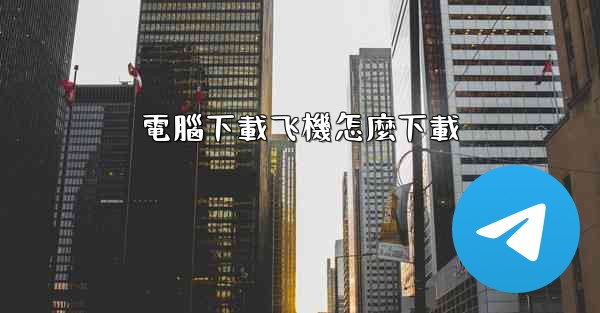 電腦下載飞機怎麼下載