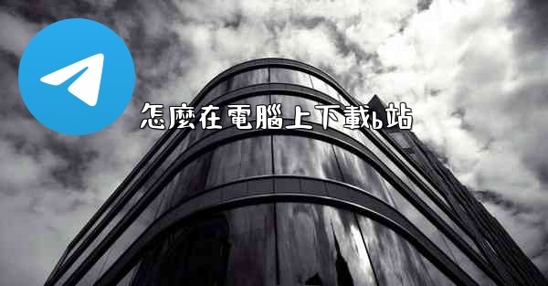 怎麼在電腦上下載b站