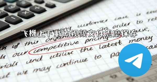 飞機上下載的视频文件怎麼保存