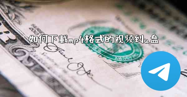 如何下載mp4格式的视频到u盘