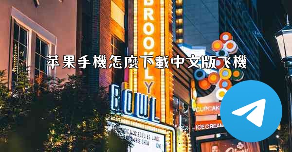 苹果手機怎麼下載中文版飞機