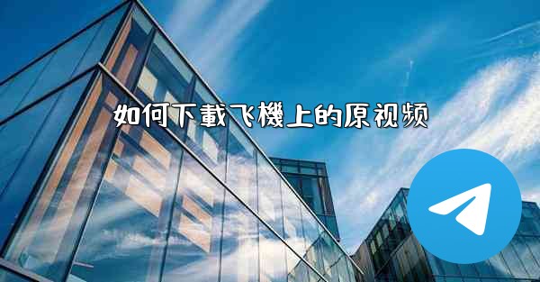 如何下載飞機上的原视频